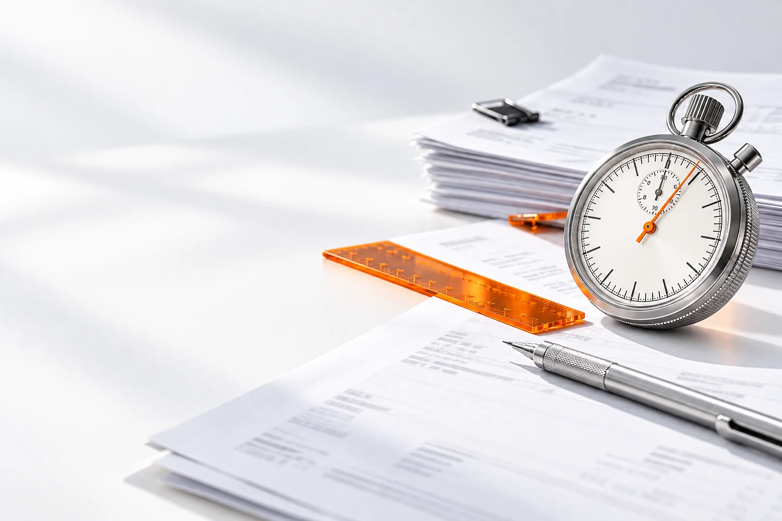 Illustration: measuring the time spent on a routine.