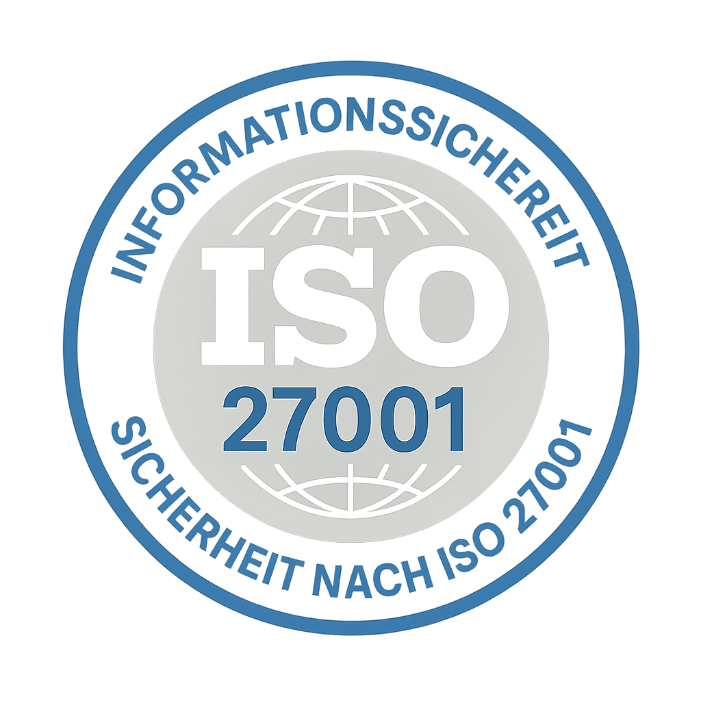 ISO 27001 zertifiziert